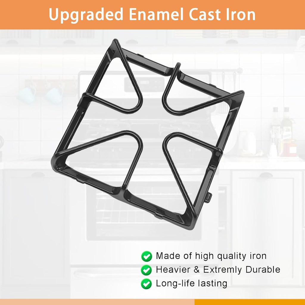 WB31K10034 WB34K10009 WB34K10010 Stove Grates and Drip Pans for Whirlpool