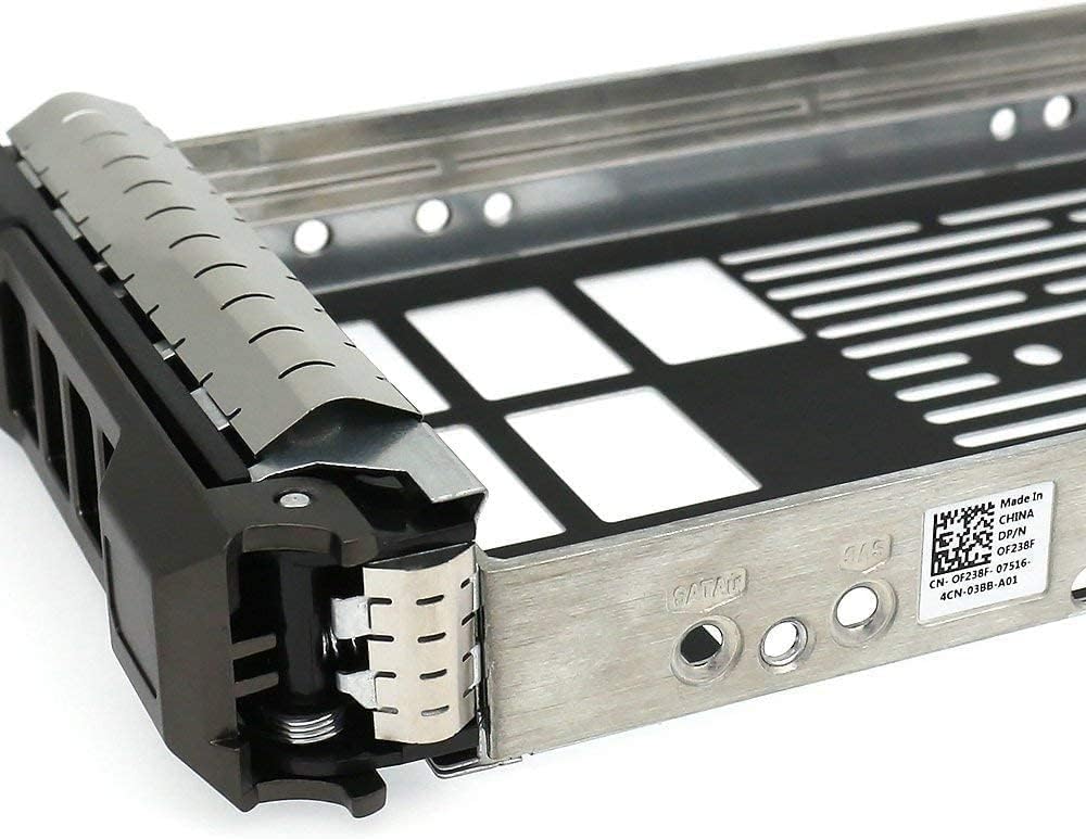 5 Pack 3.5" SAS SATA Hard Drive Tray Caddy Replacement for Dell PowerEdge
