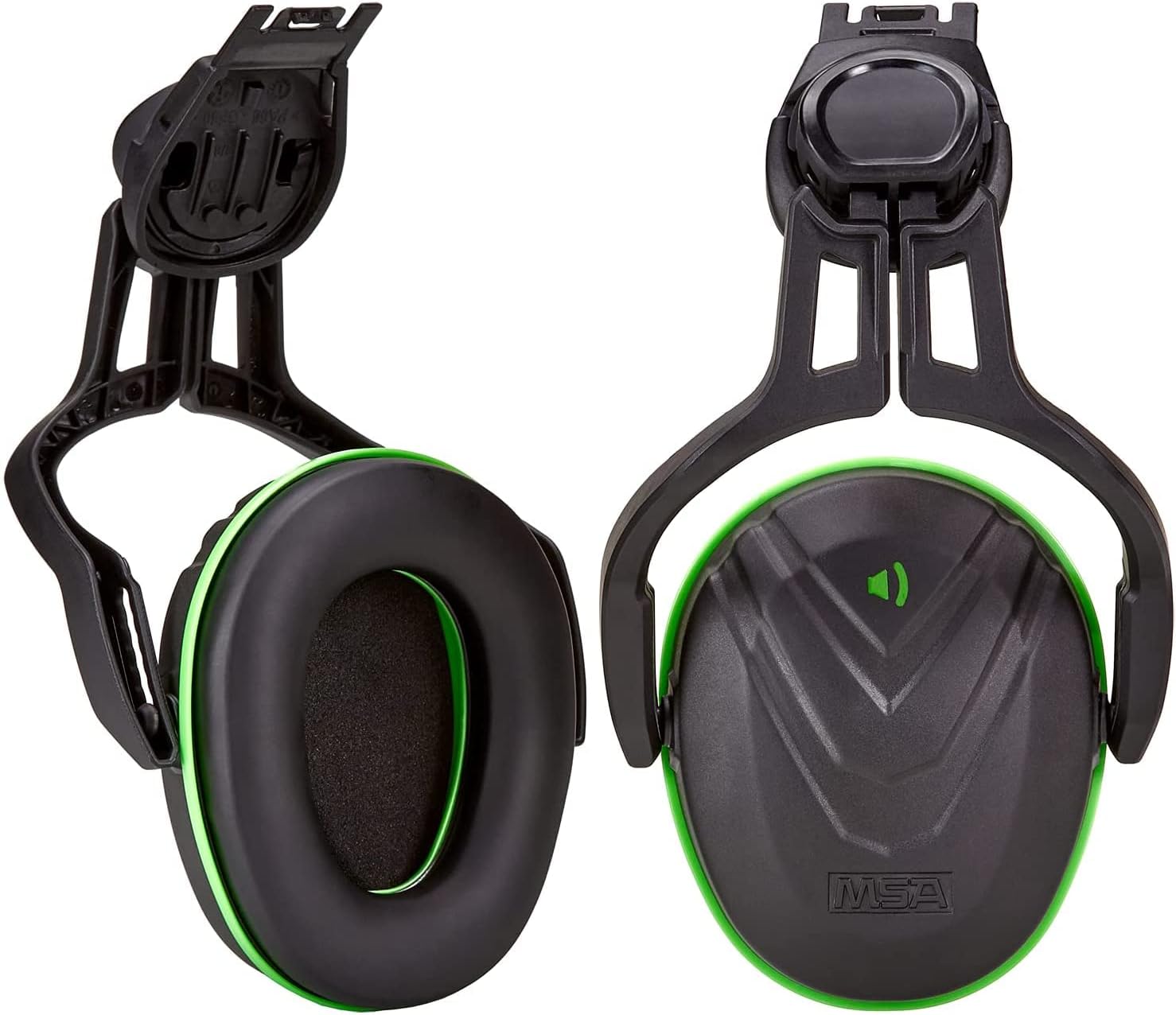 V-Gard Helmet Ear Defenders - Enhanced Comfort Hearing Protection with Helmet Mount for V-Gard Cap Style Hard Hats