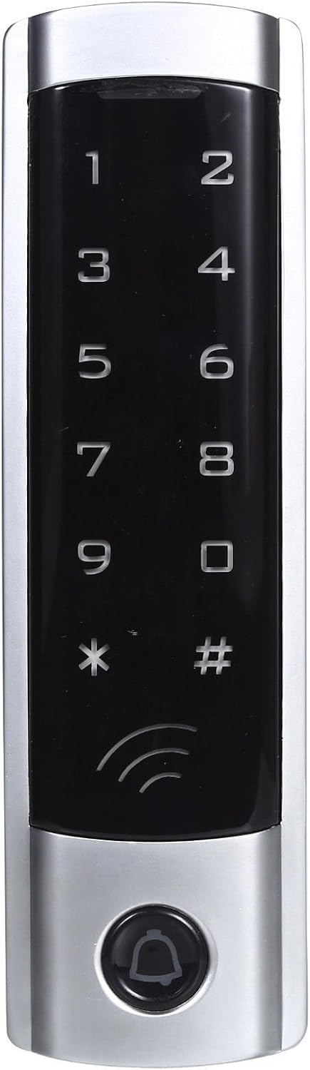 125KHz Door Access Control System RFID Keypad with Wiegand Output | Touch Keypad 2000 Users Capacity