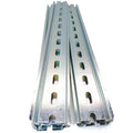 10 Pieces TS35/7.5 Slotted DIN Rail, 12" Long 35mm Wide 7.5mm High