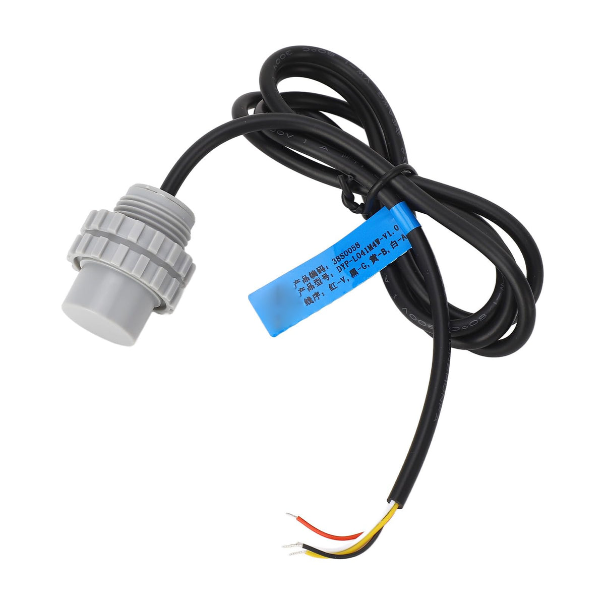 IP68 Ultrasonic Distance Sensor, 6m Range Small Blind Spot for Underwater