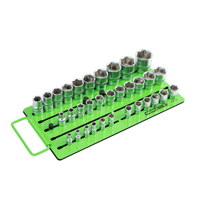 22389 Pro Magnetic Socket Tray with Customizable Ratchet Organizer