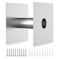 2.36 Inch Retractable Stainless Steel Wall Thimble for Gas Water Heater