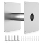 2.36 Inch Retractable Stainless Steel Wall Thimble for Gas Water Heater