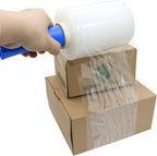 Plastics Industrial Mini Stretch Wrap Film Replacement 5" x 1000ft Roll, 80 Gauge for Moving, Packing Wrap Industrial
