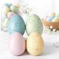 Pastel Easter Eggs Decoration, 16 pcs 2.4in Speckled Easter Eggs for Vase Filler Bowl Basket, Easter Basket