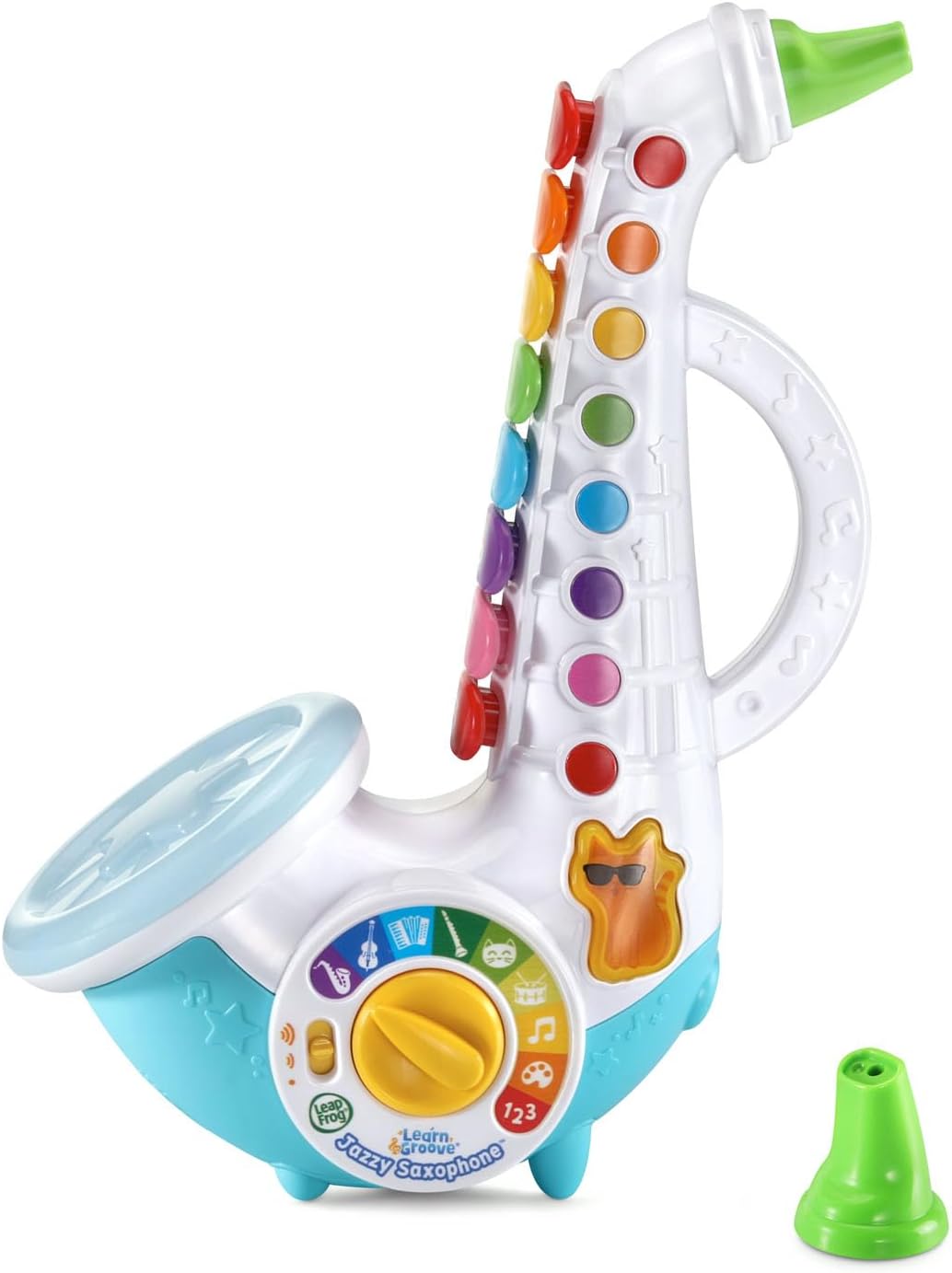 Learn and Groove Jazzy Saxophone Musical Toy for Toddlers