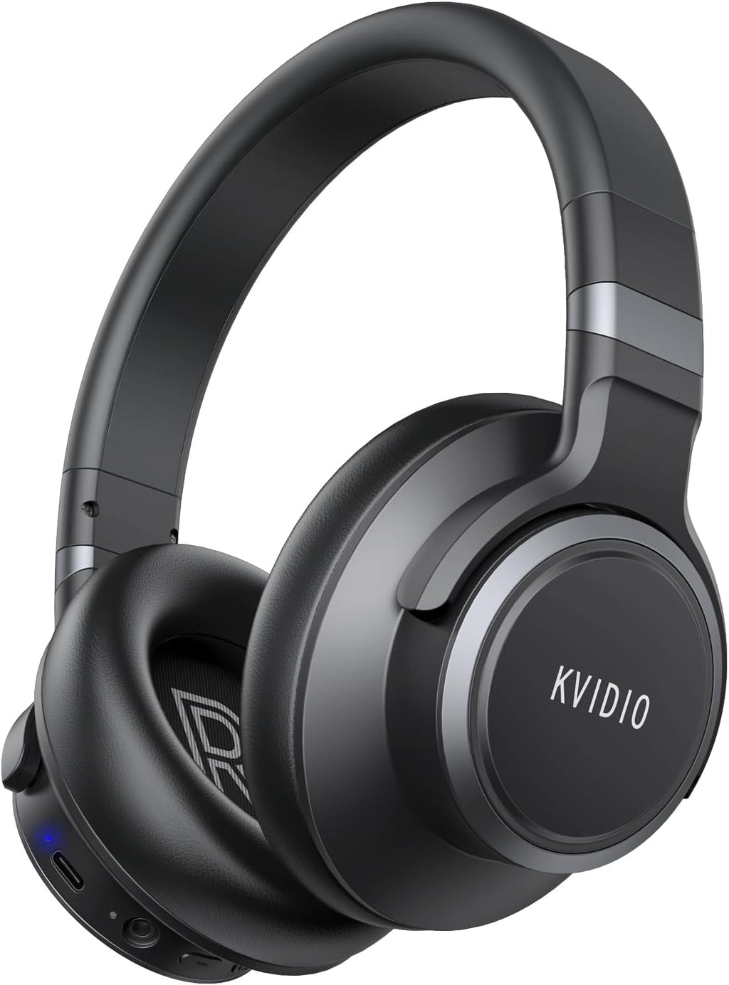 Active Noise Cancelling Headphones, 70 Hours Playtime Bluetooth Headphones Wireless with Microphone, Transparency