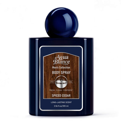 Men's Deodorant Spray With Notes of Bergamot Ginger Cedarwood
