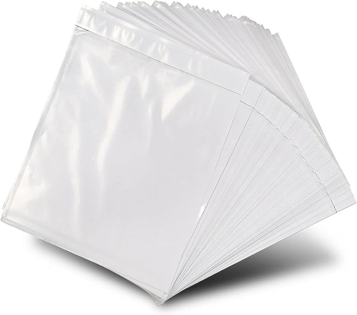 100 Pcs Packing List Envelopes 4.5 x 5.5 Inch, Clear Adhesive Shipping Invoice Pouch & Use for Document Protection