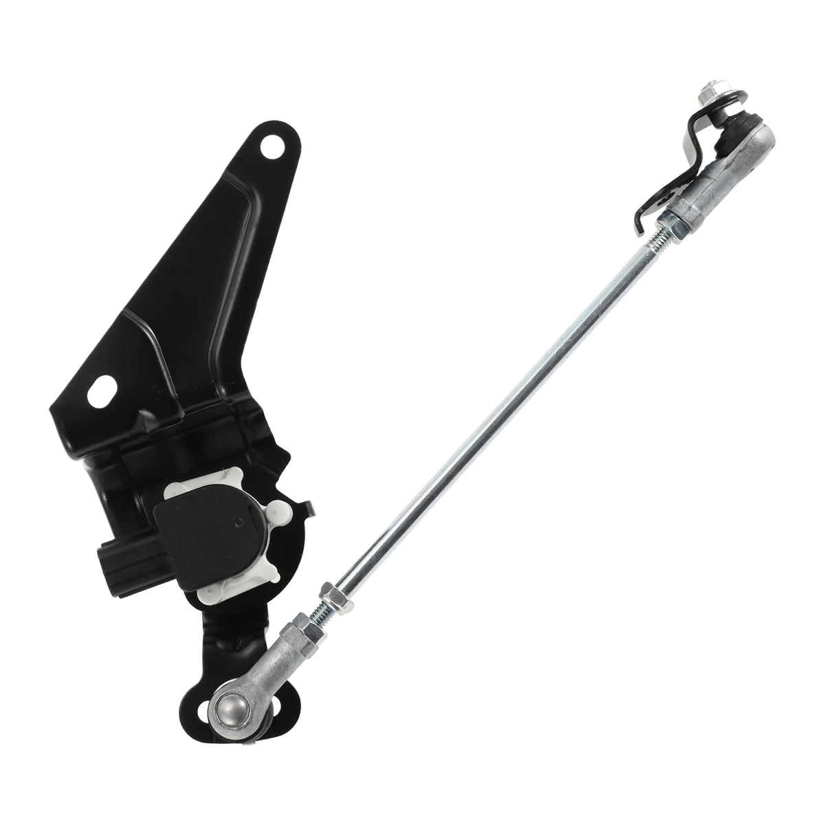 VekAuto Air Suspension Ride Height Level Sensor Compatible for Lexus IS250 IS350 2006-2013, Durable ABS Plastic Black Front Left Side Headlight Level Sensor