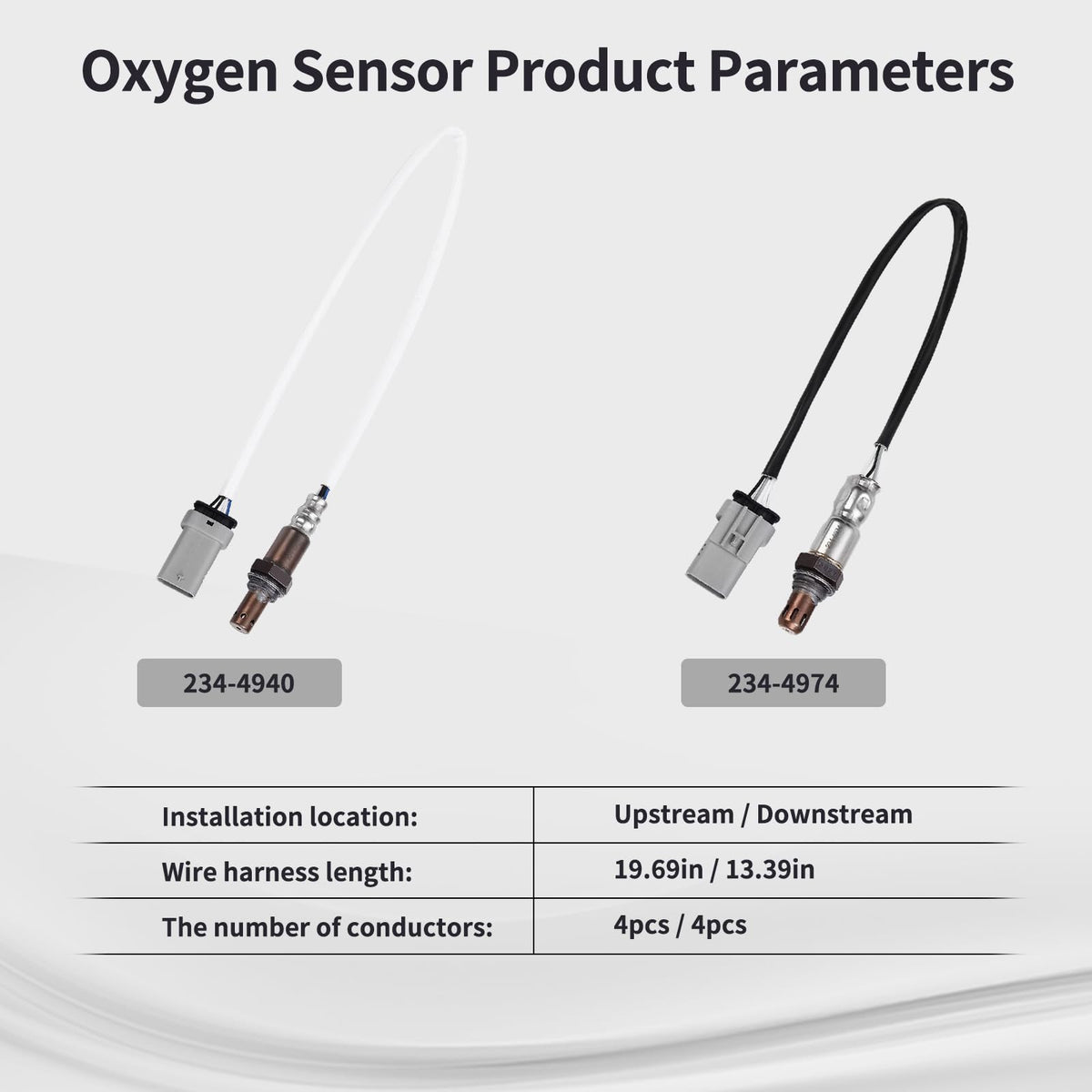 O2 Oxygen Sensor Upstream Downstream for Chevy Silverado 1500 4.3 2014-2018