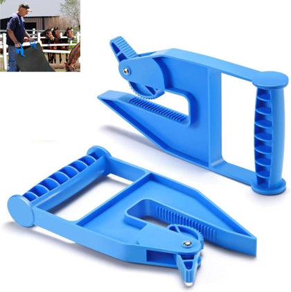 Pair of Heavy Duty Stall Mat Movers – Rubber Mat Grippers Tool for Horse Stalls, Gym & Trailer Mats, Ergonomic Mat