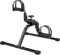 Pedal Exerciser Mini Stationary Cycle with Adjustable Resistance, Under Desk Bike for Home Exercise Equipment