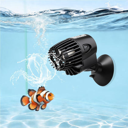 3W Aquarium Circulation Pump Mini Fish Tank Wave Maker Submersible Powerhead Quiet Water Pump With Suction Cups
