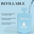 Hand Sanitizer Spray Travel Size, 3-Pack(Silver Cedar)