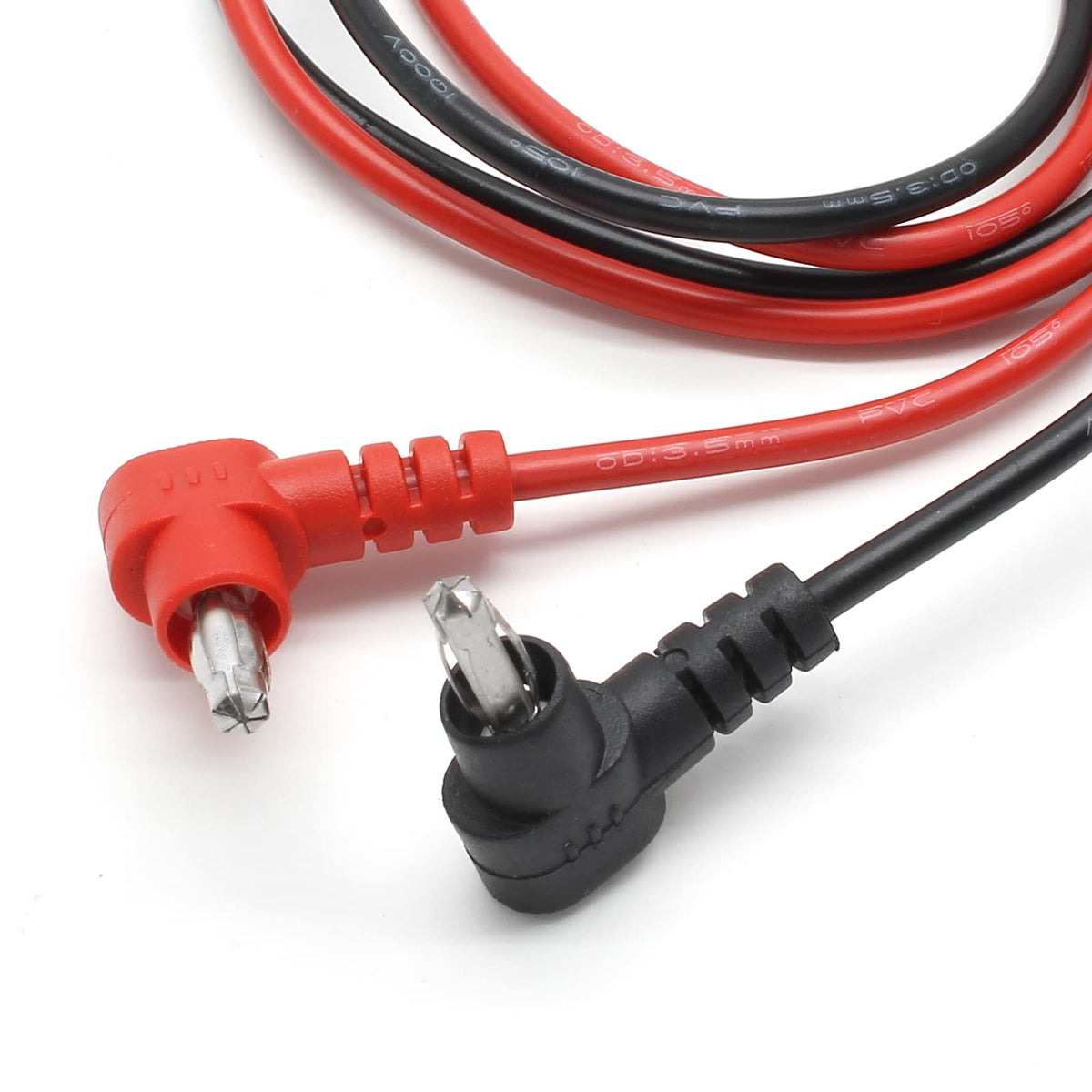 BokWin 2pairs Long Banana Plug Multimeter Probe Test Lead Cable