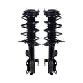 PM Auto Pair Front Left-Right Quick Complete Strut - Coil Spring Compatible With 2012-2017 Toyota Prius V