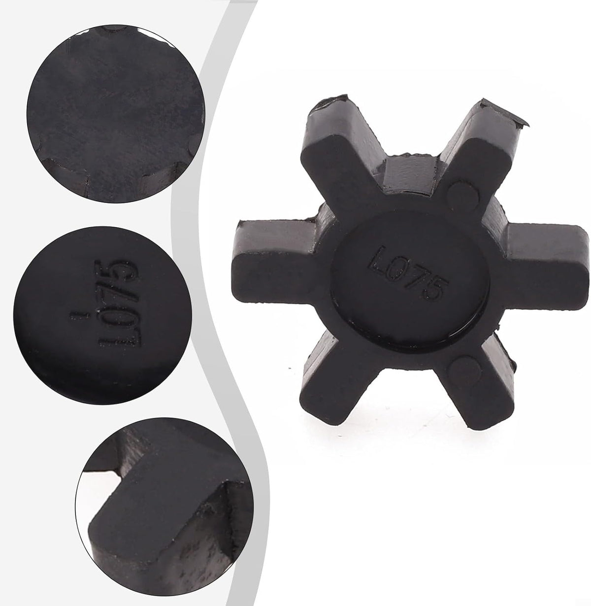 High Performance LO75 Spider Insert Designed for Lovejoy LJaw Couplers for Reducing Vibration in Machinery
