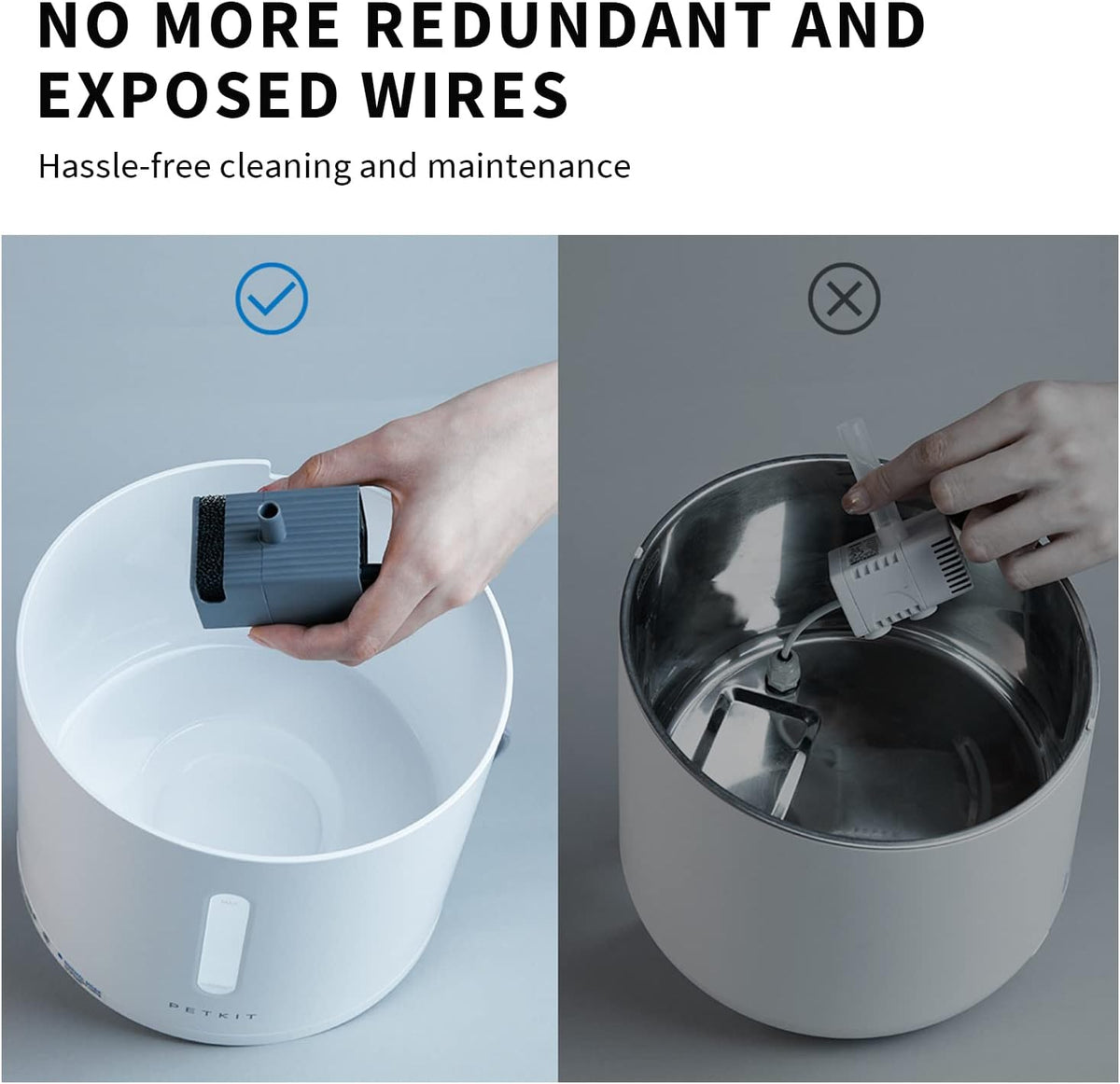 EVERSWEET Solo 2 Cat Water Fountain Ultra Quiet Wireless Pump