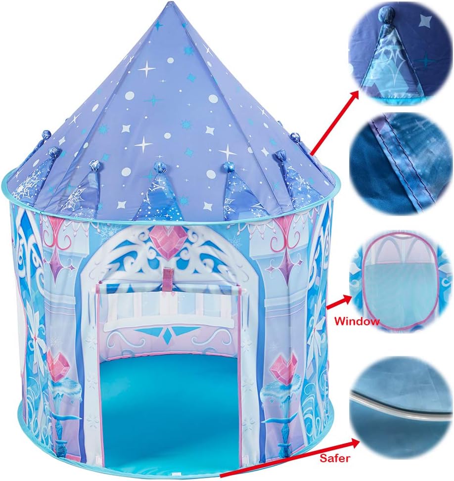 Kids Play Tent Toy Children Pop Up Tent Kids Playhouse Indoor Outdoor Game Party Birthday Gifts Toddler for Boys