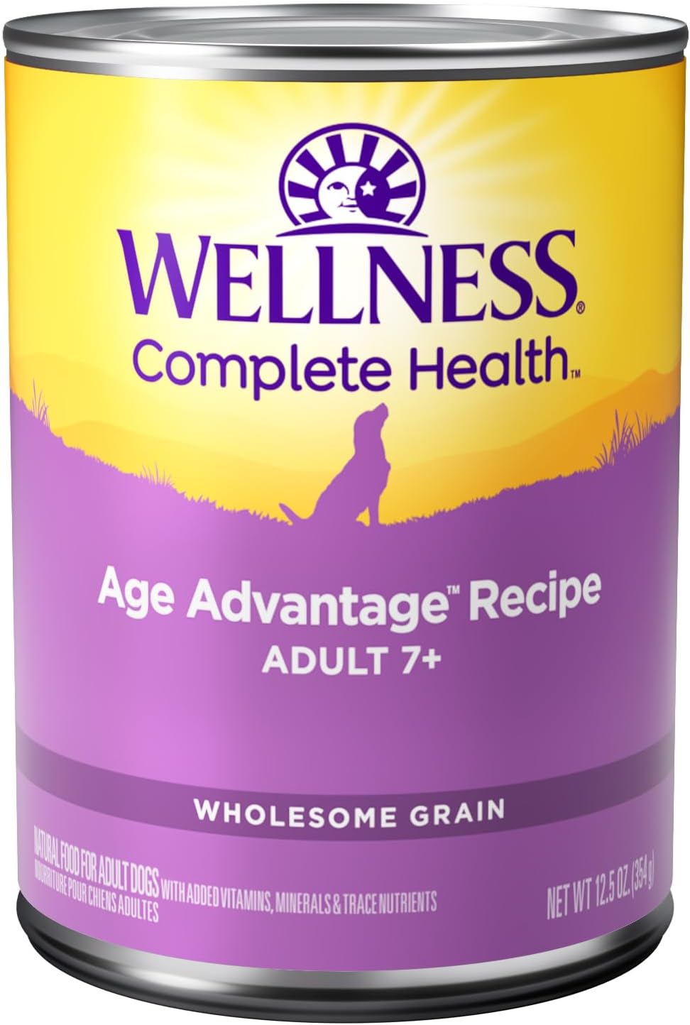 Complete Health Pate Age Advantage Senior Canned Wet Dog Food, Wholesome Grains, Natural, Chicken and Sweet Potato