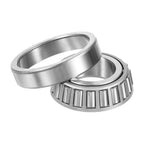 uxcell 2pcs L44643/L44610 Tapered Roller Bearing Cone and Cup, 1" Bore x 2" OD x 0.5906" Thick, Chrome Steel Taper Bearing Set, ABEC-3
