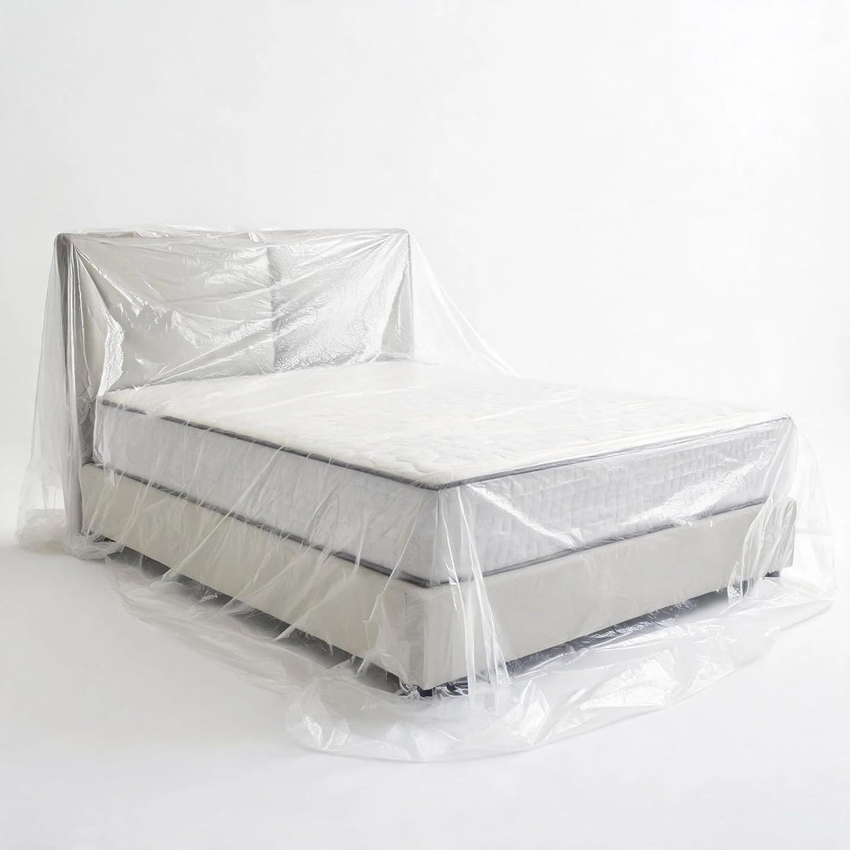 Heavy Duty Plastic Drop Cloth for Painting, Clear Thick Plastic Sheeting