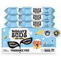 Sensitive Clean Baby Wipes | 99% Water, Plant-Based, Fragrance Free | 384 Total Wipes (6 Flip-Top Packs)