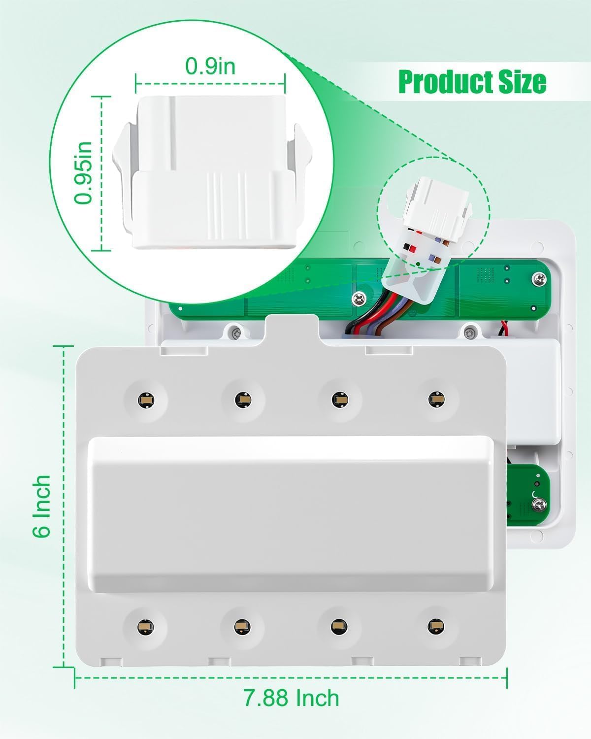 W11125428 Refrigerator LED Light Module Fit for Whirlpool WRX735 Series