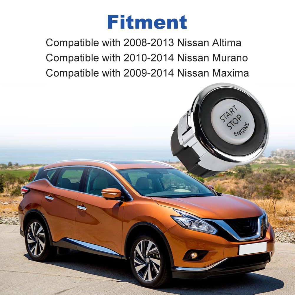 Ignition Starter Switch Compatible with Nissan Altima Murano Maxima