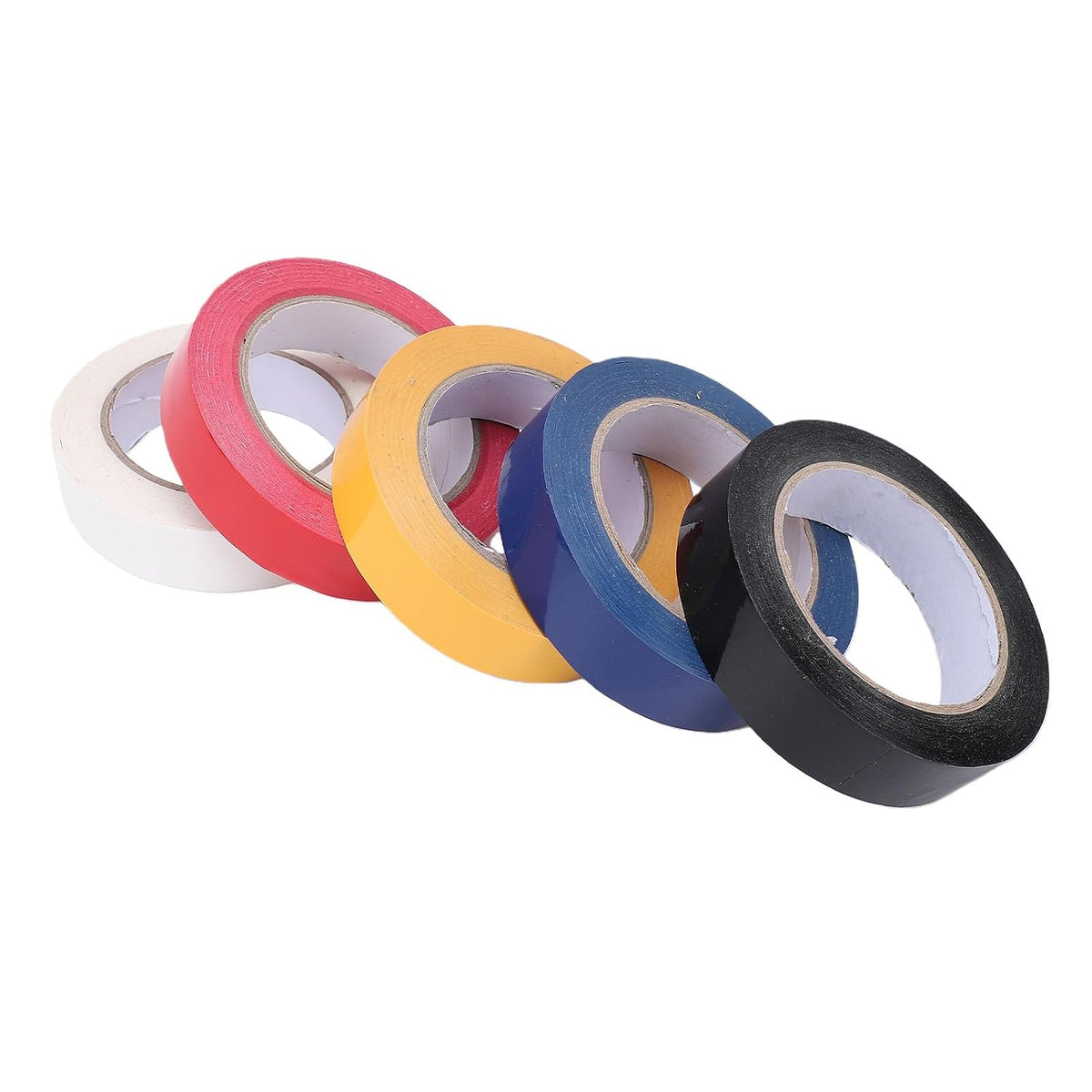 Yellow Red Blue Black White Floor Marking Tape 1in x 108ft