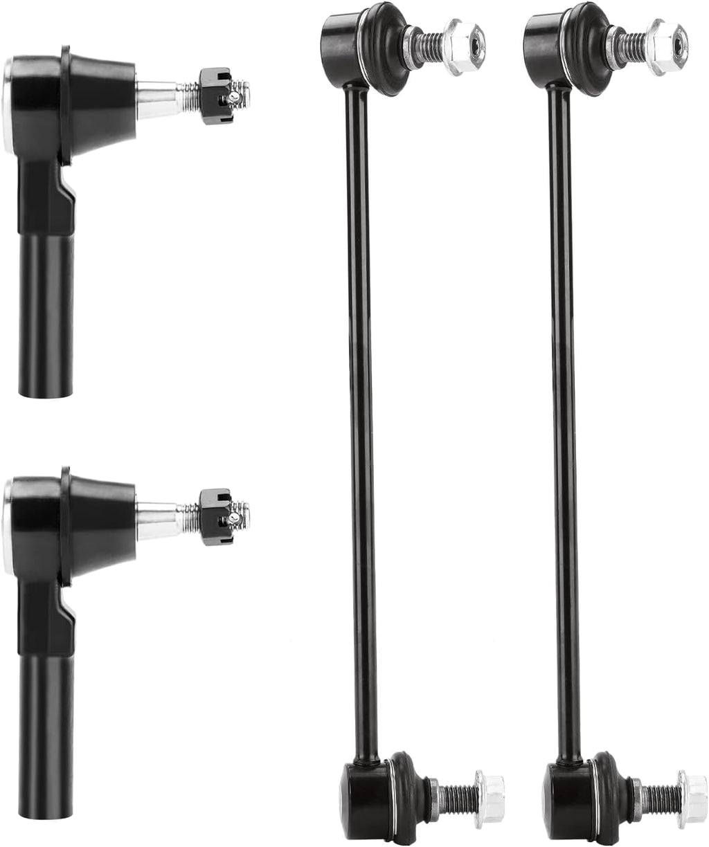 Front Lower Control Arm Suspension Kit Fit for Chevy Equinox 2005-2009, Torrent 2006-2009, Fit for Saturn Vue 2002-2007, with Ball Joint - 6pc Set