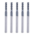 3/32" 4-Flute Square End Mill AlTiN Coated Carbide, 5Pcs