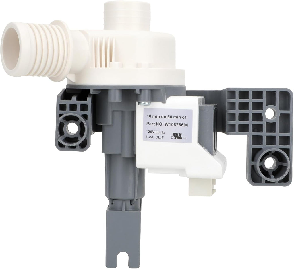 Upgraded W10876600 Washer Drain Pump,W10727777 Washing Machine Drain Pump