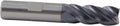 Champion Cutting Tool XLVC-1/2 High Performance Tiain Coated End Mills with 45-Degree Chamfer