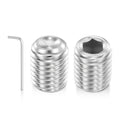 5pcs Cup Point Hex Socket Set Screws-M12-1.75x12mm 304 SS