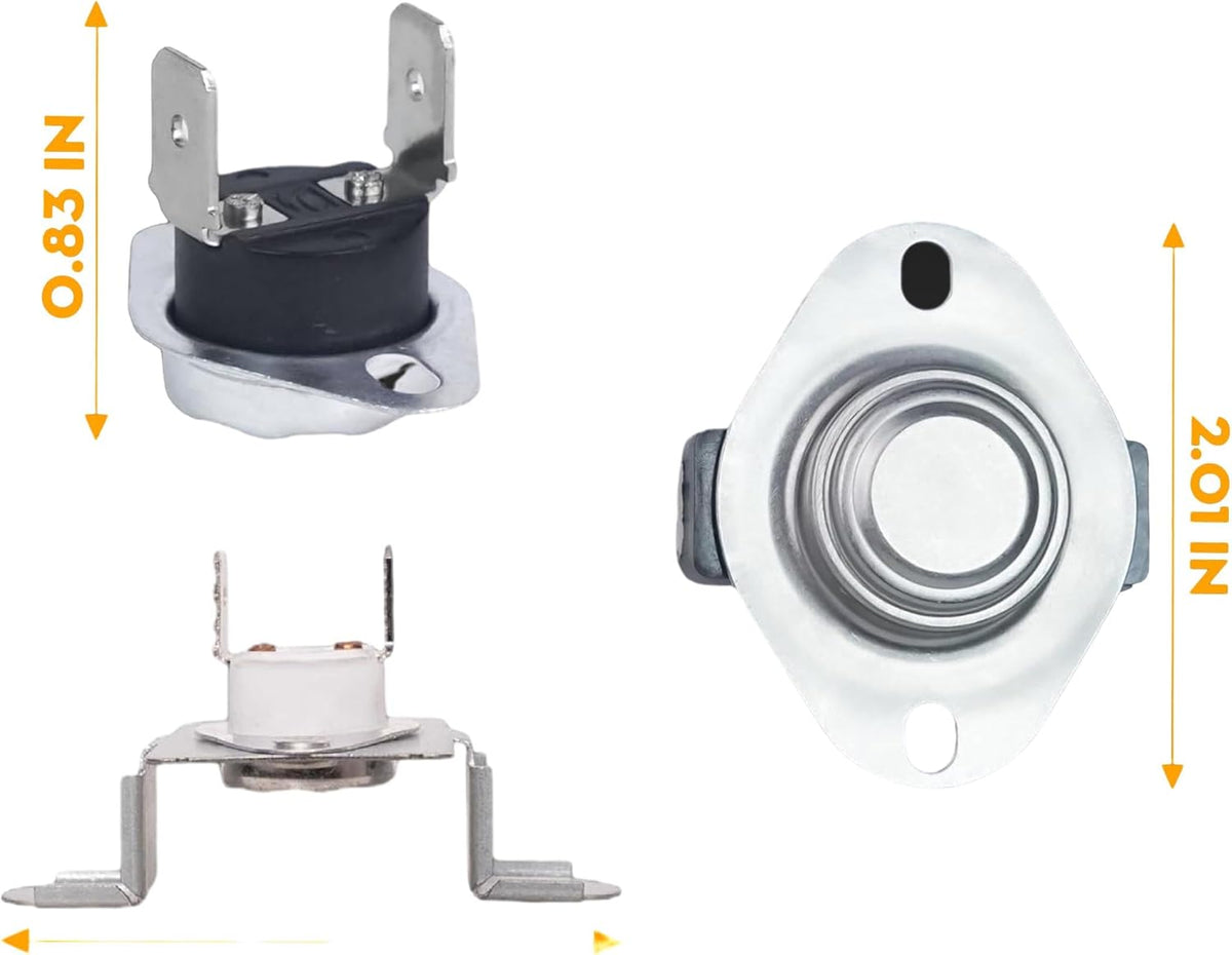 Dryer Thermal Fuse and Thermostat Assembly Replacement Part - Fits DLE2050W DLEX3470W DLEX9000V Compatible with LG