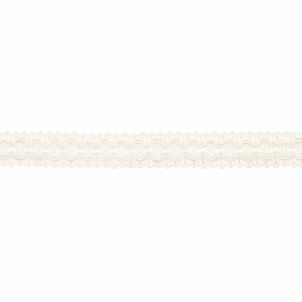 10 Yard 0.7 Inch Gimp Braid Trim, White