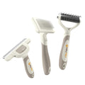Professional Deshedding Dog Brush Grooming Kits, for Long-Haired Dogs and Cats - Dog Deshedding Brush and Slicker