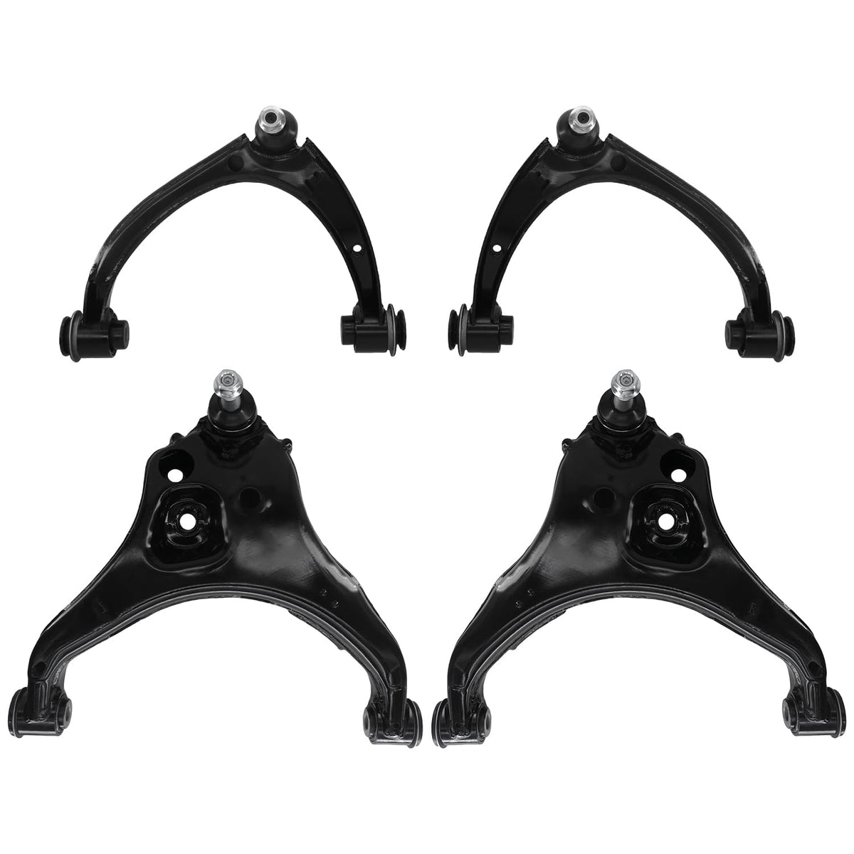 HAWK BROTHER Control Arm, Front Lower Upper Suspension Kit