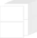 150 Pcs 6"x4" Blank Removable Labels for Storage Bins No Residue
