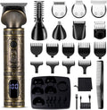 Beard Trimmer Kit Professional Hair Clipper Zero Gapped T-Blade Electric Shaver Razor Nose Body Trimmer for Men