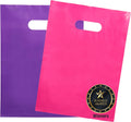200 Pink And Purple Plastic Bags 9x12 Merchandise Bags