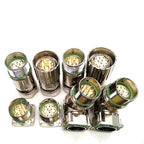 M23 Female Connector 12 Pins Encoder Metal Plug Socket Elbow D1 Type Wire Cable Coupler