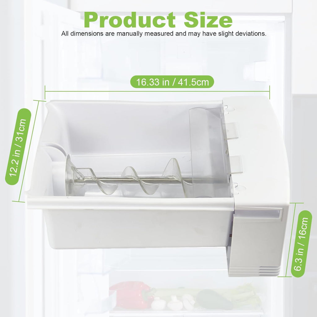 WR17X23255 Ice Bucket Assembly Compatible with GE Refrigerator