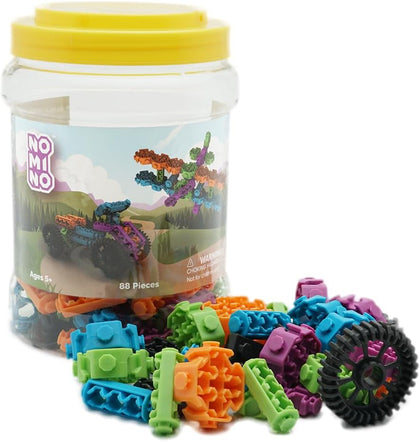 Nomino 88 PCS Building Toys for Creative Play, STEM/STEAM Educational Toys for 5 6 7 8 9 10 Year Old Boys Girls