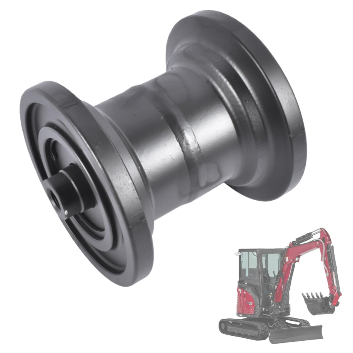 Mixizap Lower Bottom Roller Replacement for Yanmar VIO-35-5 VIO-35-6-A