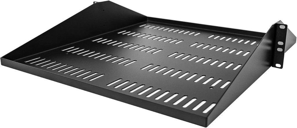 StarTech 2U Vented Center-Mount Shelf, 200lb, 20in (SHELF-2U-20-CENTER-V)